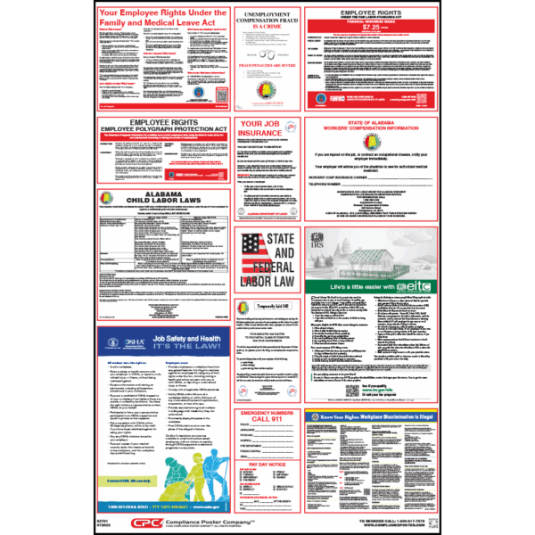 Alabama Labor Law Poster