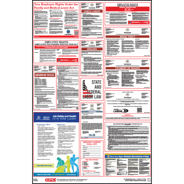 Delaware Labor Law Poster
