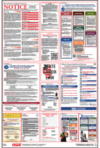 Illinois Labor law compliance Poster