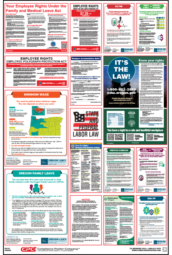 Oregon Labor Law Posters