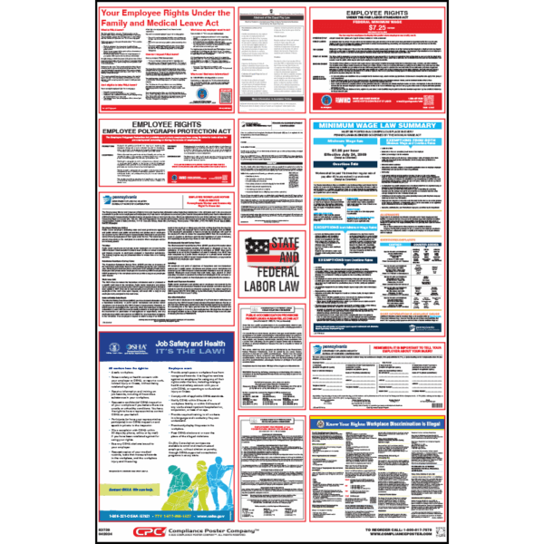 Pennsylvania Labor Law Poster