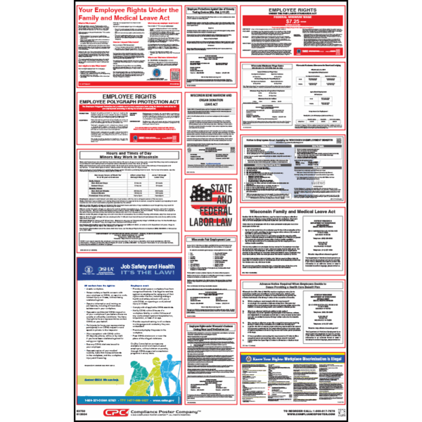 Wisconsin Labor Law Poster