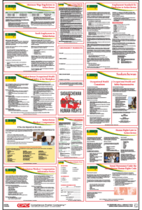 2018 Saskatchewan Labour Law Poster