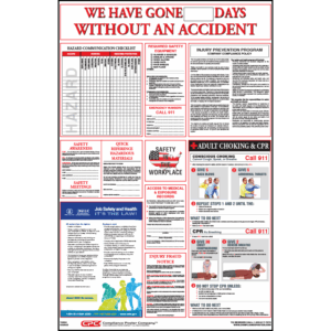 OSHA Workplace Safety Poster