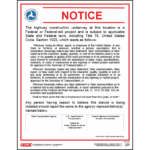 Federal Aid Highway Construction Poster