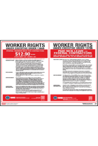 Federal Contractor Minimum Wage Poster