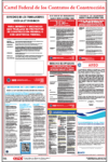 federal constructions contracts poster spanish