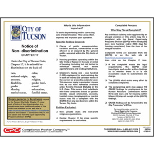 Tucson Non-Discrimination Poster