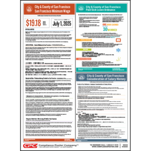 San Francisco Minimum Wage Poster