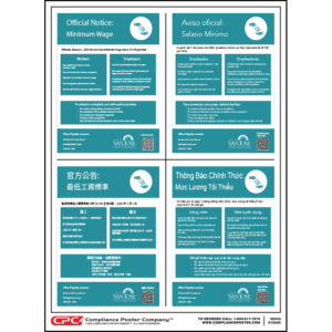 San Jose Minimum Wage Poster