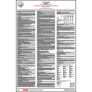 CA IWC Poster #10 - Amusement and Recreation