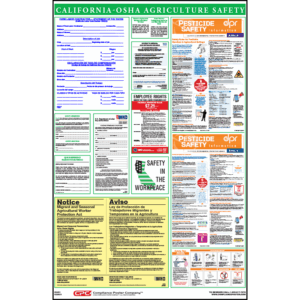 California Agriculture Poster - English