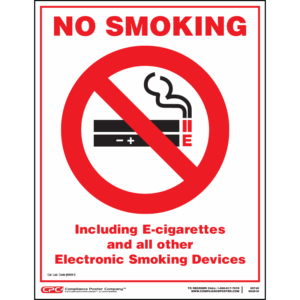 California No Smoking Sign