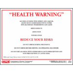 Hillsborough County Alcohol Health Warning Poster