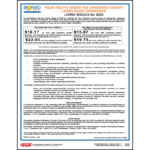 2021 Broward County Living Wage Poster