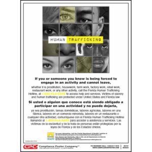 Florida Human Trafficking Poster