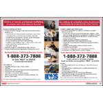 Illinois Human Trafficking Poster - Bilingual