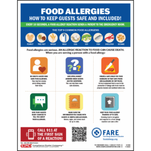 Massachusetts Food Allergy Poster