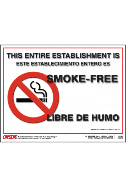 Minnesota Smoke-Free Poster