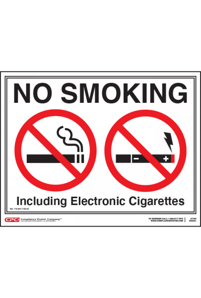 Nebraska No Smoking Poster