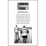 Nevada Workplace Safety Booklet