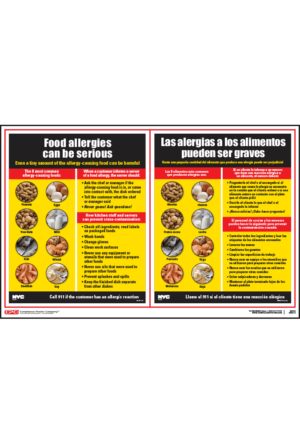 New York Food Allergy Poster