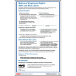New York Paid Safe and Sick Leave Poster