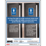Single Sex Facilities Policy Poster