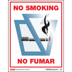 Pennsylvania Bilingual No Smoking Poster