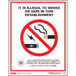 Rhode Island No Smoking Poster