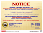 West Virginia Human Rights Act Poster