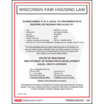 Wisconsin Fair Housing Poster