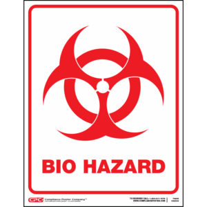 Bio Hazard Safety Poster