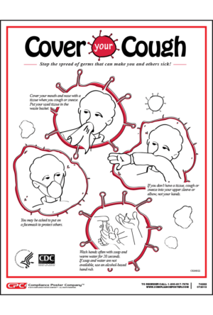 Federal Stop the Spread of Germs Poster