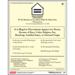 Fair Housing Poster