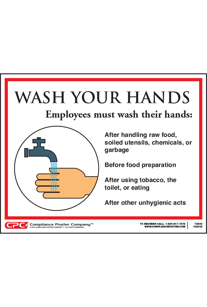 Proper Hand Washing Policy for Restaurants