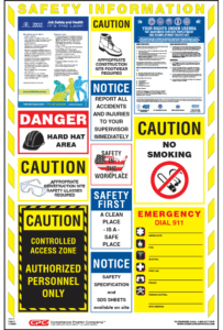 Construction Safety Poster