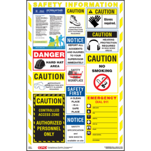 Construction Safety Poster