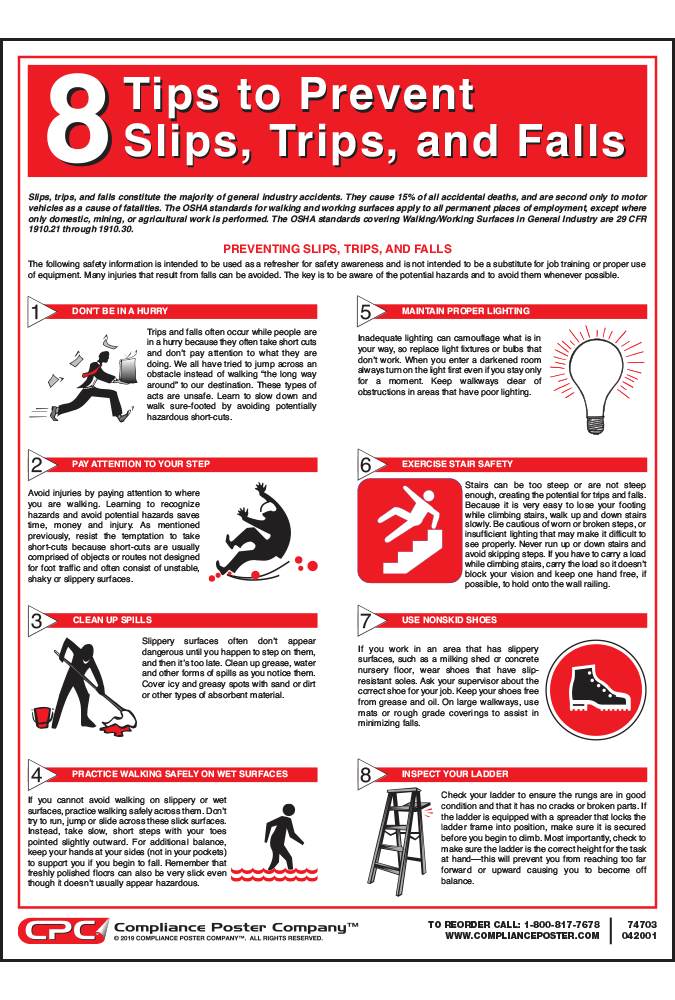 Distinguishing Slip & Fall vs. Trip & Fall Incidents