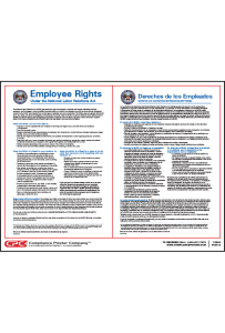 Private Employer NLRA Poster - Bilingual