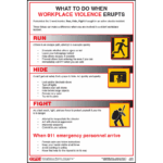 Workplace Violence Training Poster