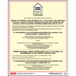 Equal Housing Lender Poster