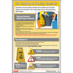 Cleaning Chemical Safety Poster