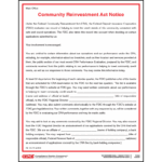 Community Reinvestment Act Notice for Main Offices