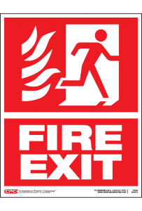 Fire Exit Posters - Poster for Fire Exit