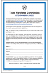 Texas Unemployment & Pay Day Law Peel 'N Post