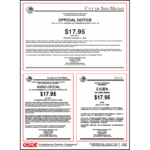 San Mateo 3-language Poster