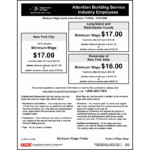 New York Building Service Industry Employees Wage Order