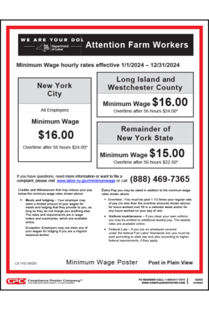 New York Farm Workers Wage Order