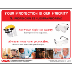 Eye and Face Protection Poster